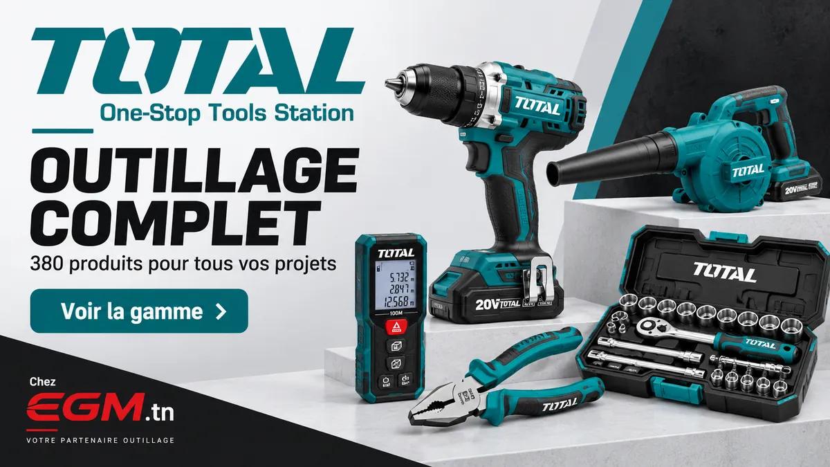 Total Tools chez EGM