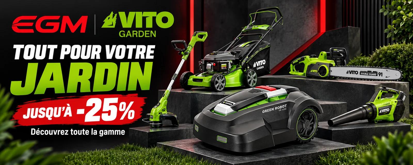 VITO Garden : tout pour votre jardin, jusqu’à -25 %
