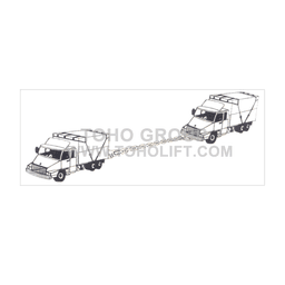 CHAINE DE REMORQUAGE A 2 CROCHET G80 TOHO - Image 2