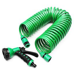 KIT D'ARROSAGE TUYAU SPIRAL 15 METRE - Image 1