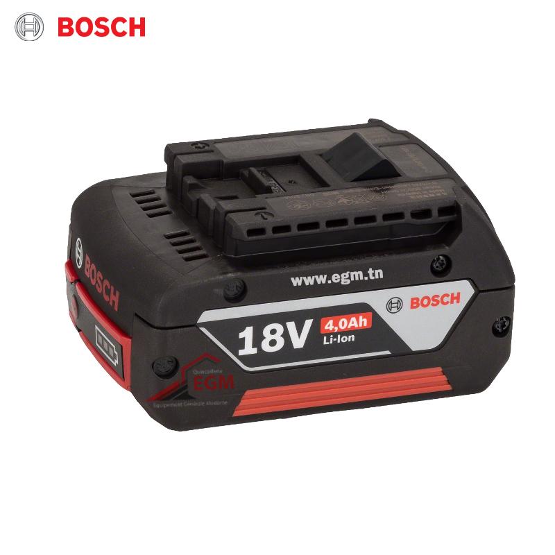 BLOC BATTERIE 4.0 AH 18V LI-ION BOSCH