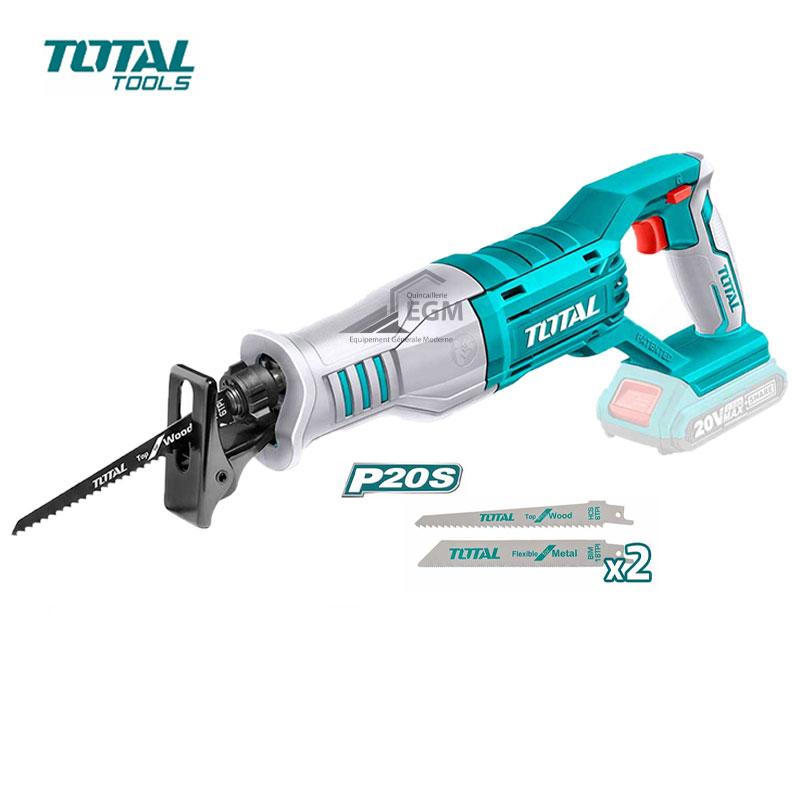 SCIE A SABRE SANS FIL P20SV 20V TOTAL