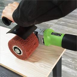 SATINEUSE A ROUE POUR ACIER INOXYDABLE 120X100 800W - Image 3