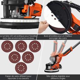 PONCEUSE PLACO-PLATRE 750W HUMHON - Image 4