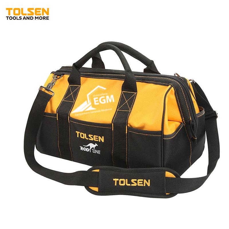 SAC A OUTILS ROBUSTE EN TISSU LEGER INDUSTRIEL TOLSEN