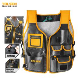 GILET PORTE OUTILS UNIVERSEL 510X600MM TOLSEN - Image 2
