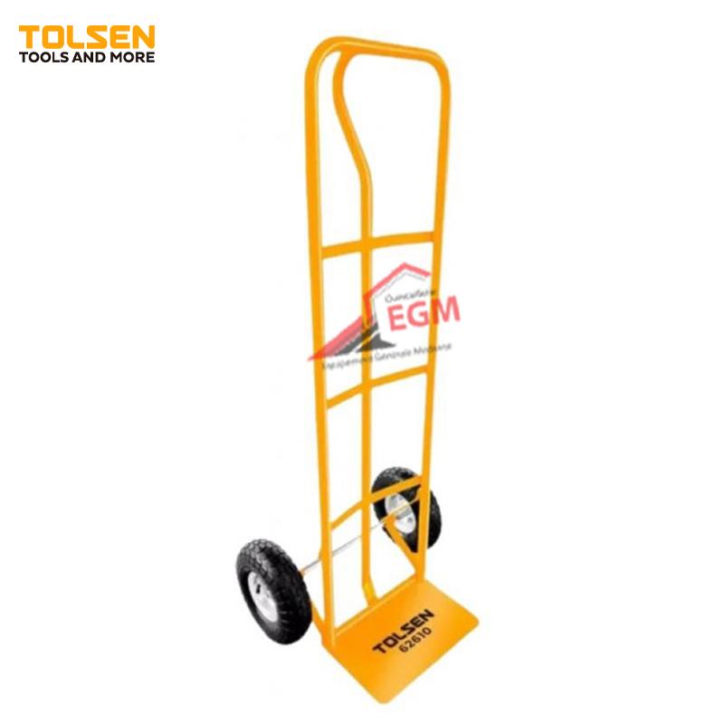 DIABLE POUR BAGAGE 1310X550X460MM PELLE FIX 200KG TOLSEN