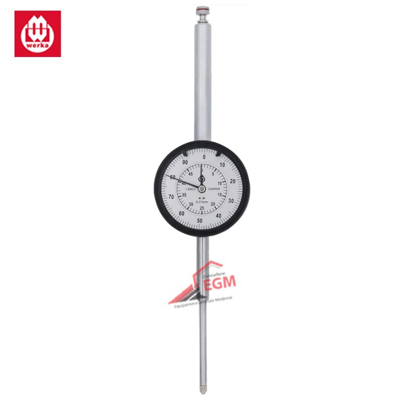 COMPARATEUR A CADRON 0-50MM 0.01MM D58 WERKA