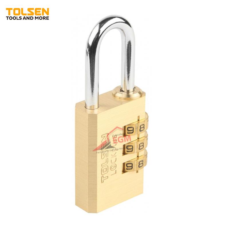 CADNAS BLOCUS AVEC CODE EN LAITON 30MM TOLSEN