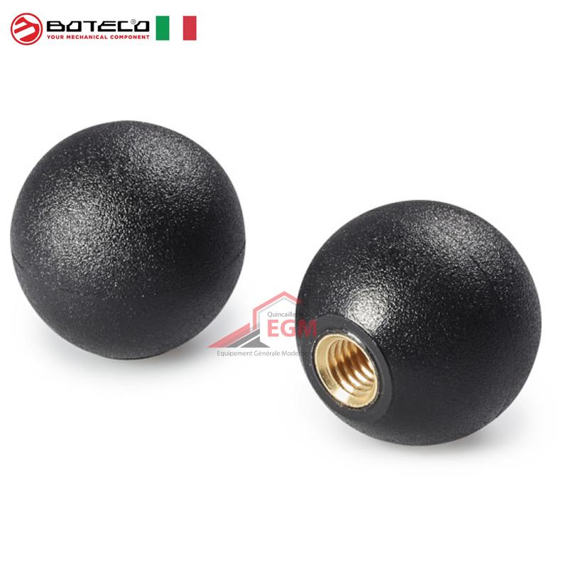 BOULE LISSE TARRAUDE LAITON FEMELLE BOTECO