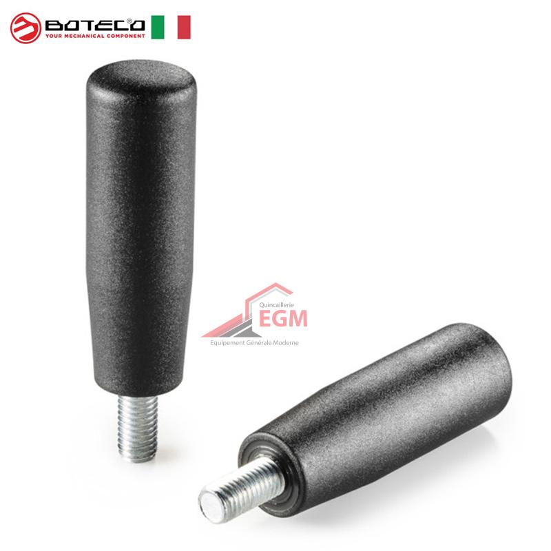 POIGNÉE CYLINDRIQUE AVEC TIGE FILETÉE BOTECO