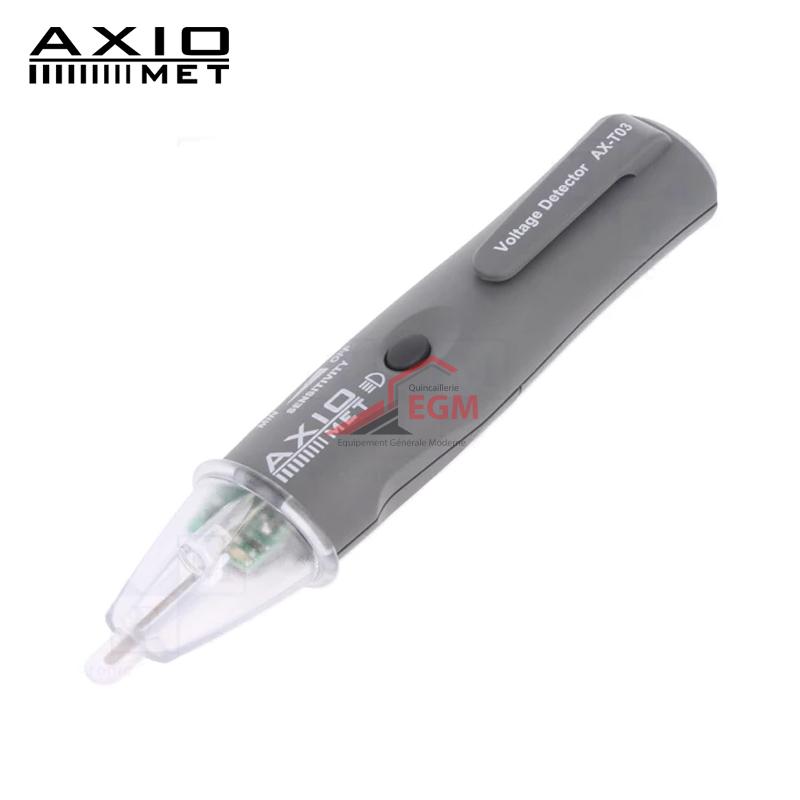 DETECTEUR DE TENSION SANS CONTACT 5÷1000V AC TORCHE LED AXIOMET