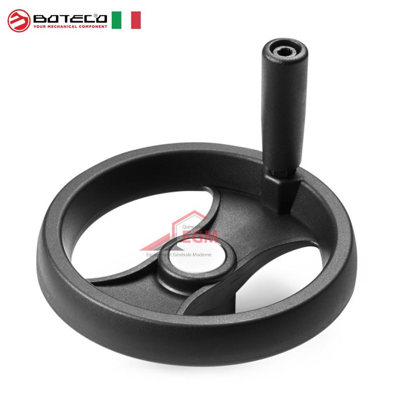 VOLANT DE MANŒUVRE À DEUX RAYONS AVEC MANCHE ROTATIF BOTECO