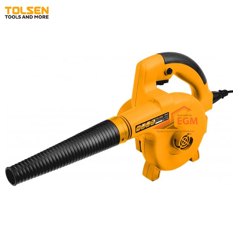 SOUFFLEUR ASPIRATEUR ELECTRIQUE 600W 3.5m2/min TOLSEN