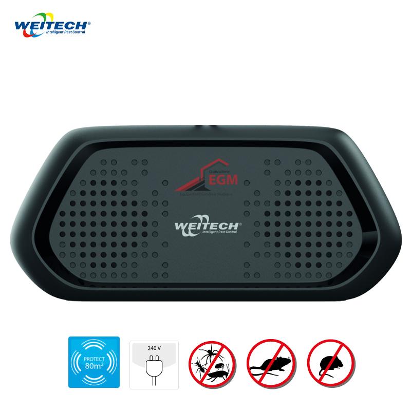REPULSIF ANTI RATS ET SOURIS ULTRA SONS 80M2 WEITECH