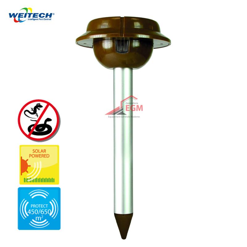 REPULSEUR SOLAIRE ANTI SERPENTS ET REPTILS 450--650M2 WEITECH