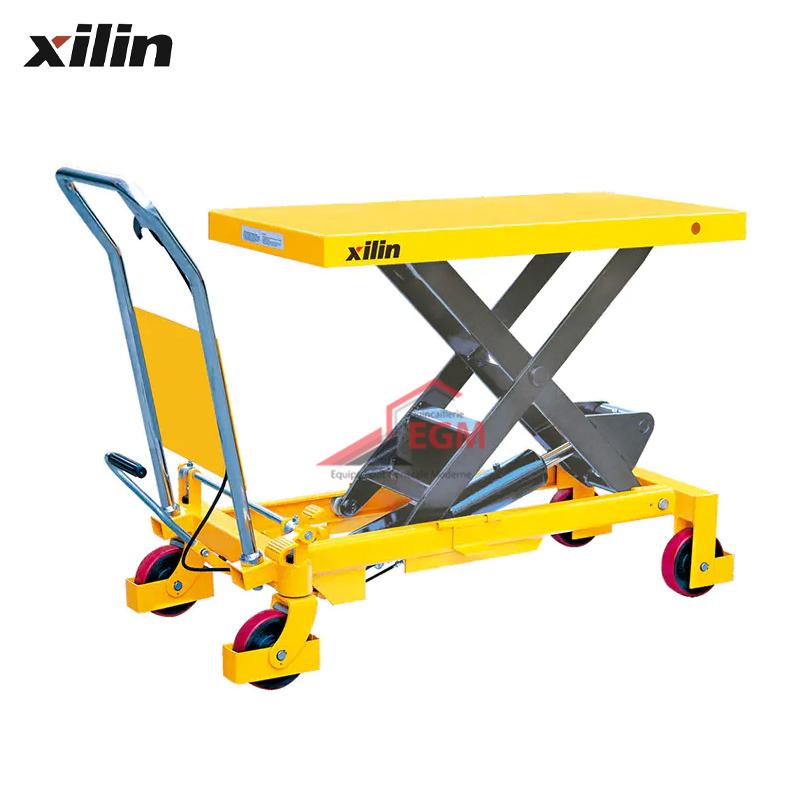 TABLE ELEVATRICE HYDRAULIQUE CISEAUX 800KG HAUTEUR 1000 MM XILINX