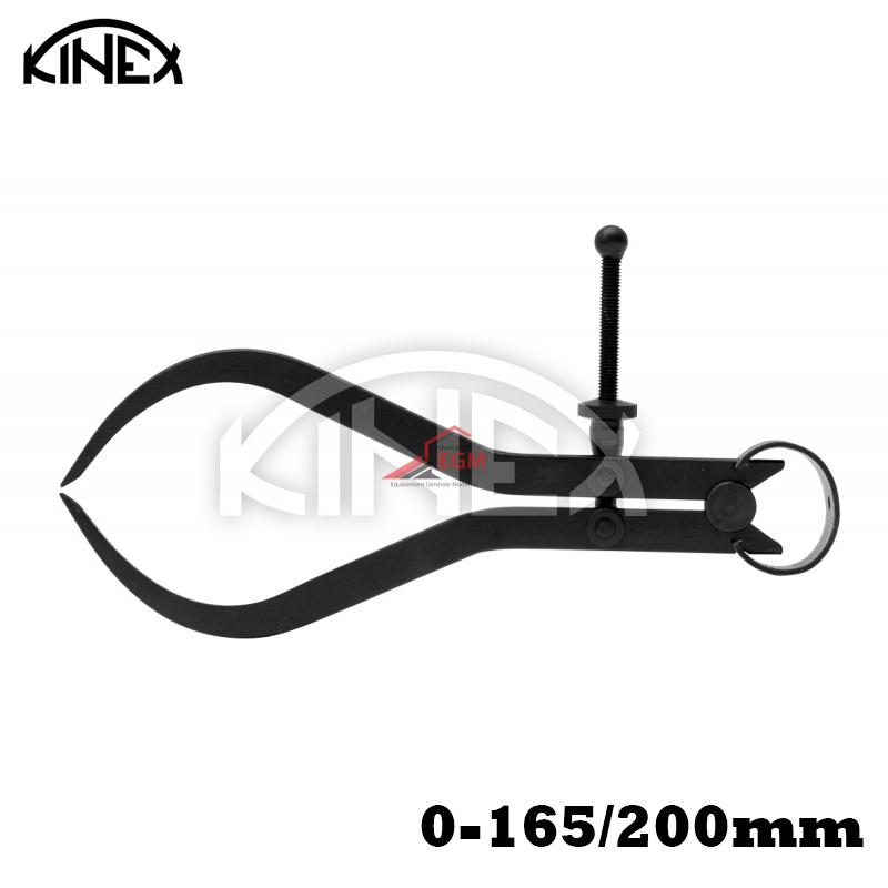 COMPAS MECANIQUE EXTERNE 0-165/200mm KINEX