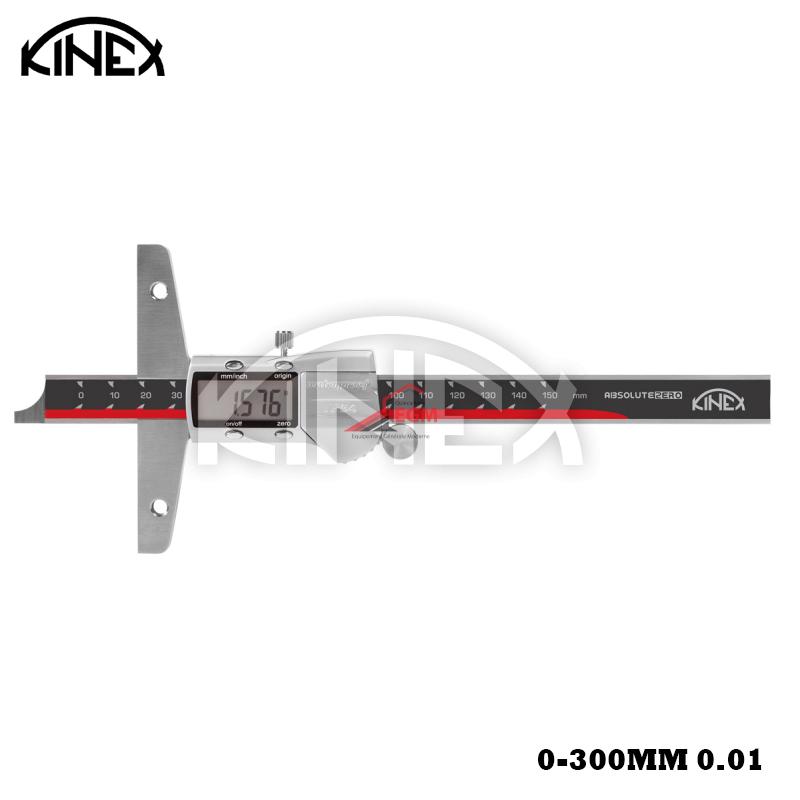 JAUGE DE PROFONDEUR DIGITAL 0-300MM 0.01 KINEX