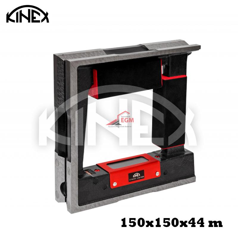 NIVEAU MECANIQUE A CADRE 0.02 150X150X44MM KINEX