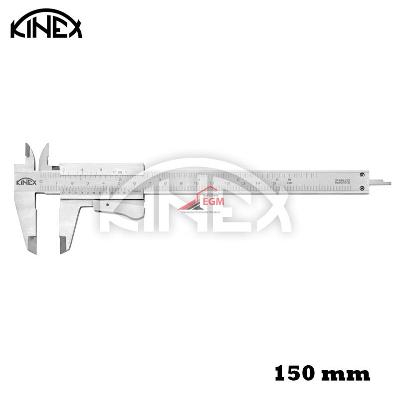 PIED A COULISE 150-0.05 INOX MONOBLOC KINEX