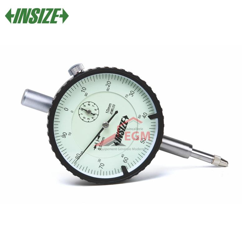 COMPARATEUR A CADRON D58 5MM "0.01" 2308-5FA INSIZE