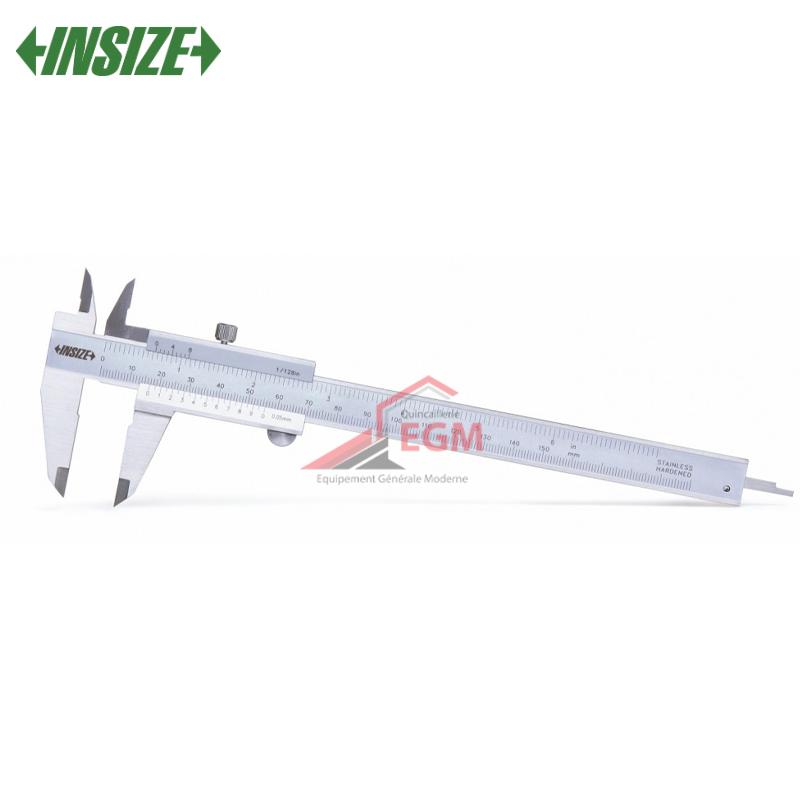 PIED A COULISSE INOXYDABLE 2 BEC 300MM 0.02MM MONO BLOC INSIZE