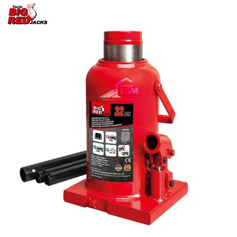 CRIC BOUTEILLE DE 32T ROUGE BIG RED