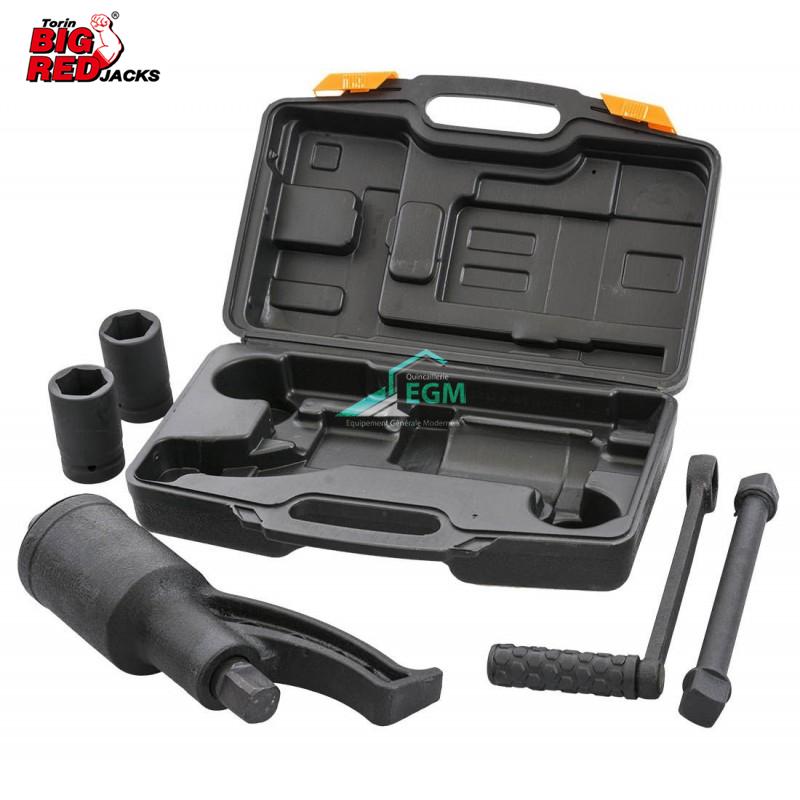 CLE DE ROUE P.L 4200N.M + DOUILLE 32/33 BIG RED