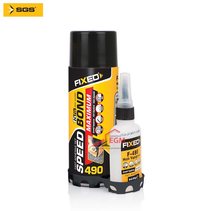 BOUTEILLE COLLE MDF 400ML+ 90GR SGS