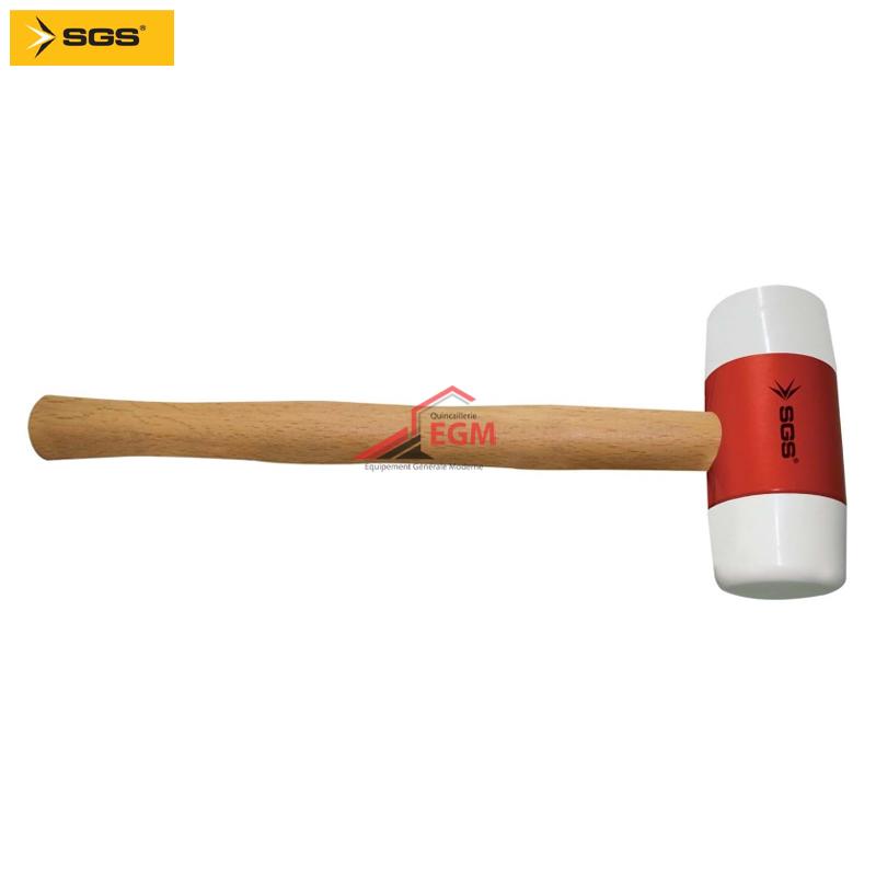 MAILLET A EMBOUT PLASTIQUE 30MM SGS