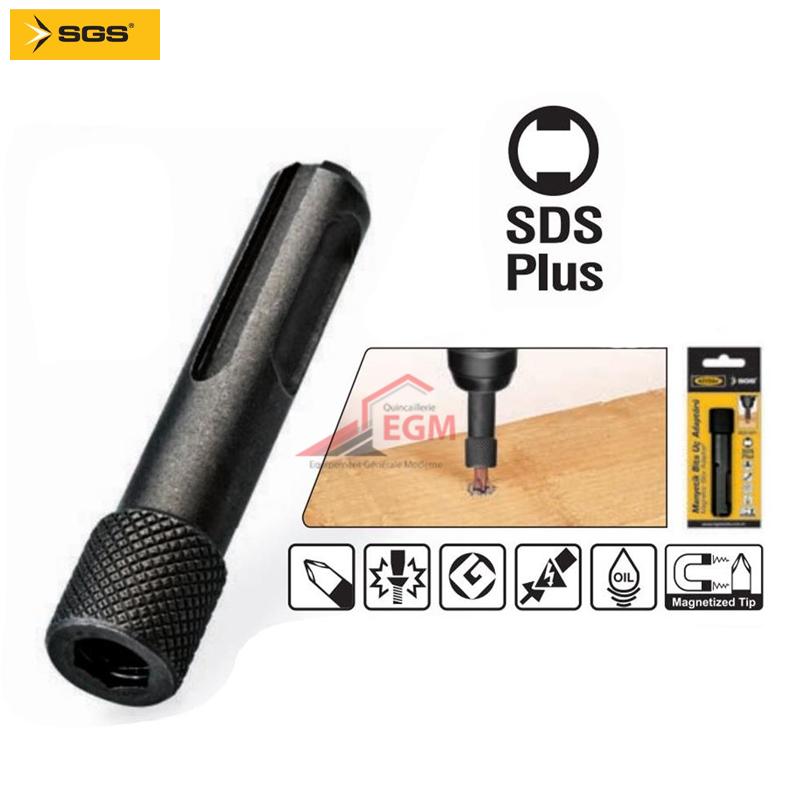 PORTE EMBOUT SDS+ A 1/4" SGS