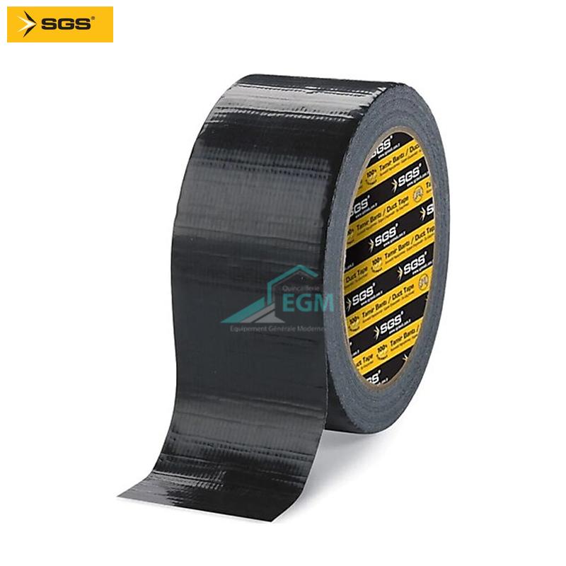 SCOTCH ADHÉSIF RENFORCÉ NOIR SGS