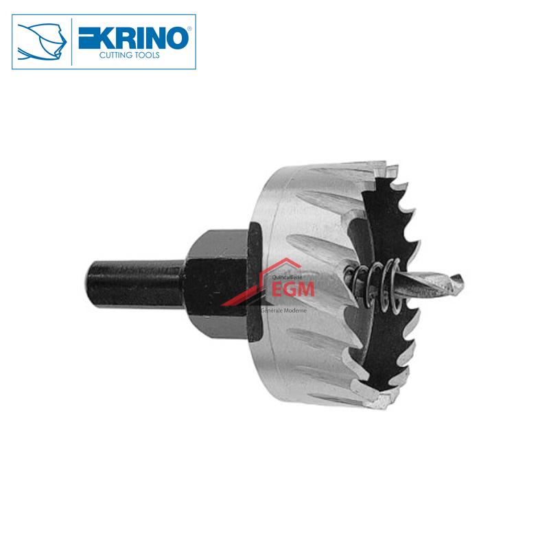 SCIE TREPANS METAL COMPLET HSS-G RECTIFIEES KRINO