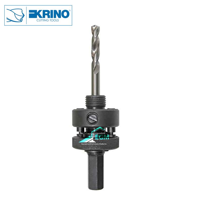 ARBRE POUR SCIE TREPANS BIMETAL HSS , HEX 8.5 , ø 32 – 210 KRINO