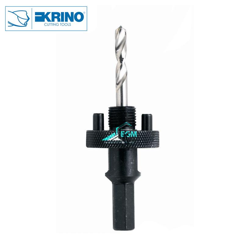 ARBRE POUR SCIE TREPANS BIMETAL HSS , HEX 11 , ø 32 – 210 KRINO