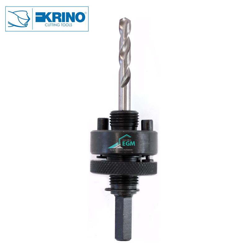 ARBRE POUR SCIE TREPANS BIMETAL HSS , HEX 11 , ø 32 – 210 KRINO