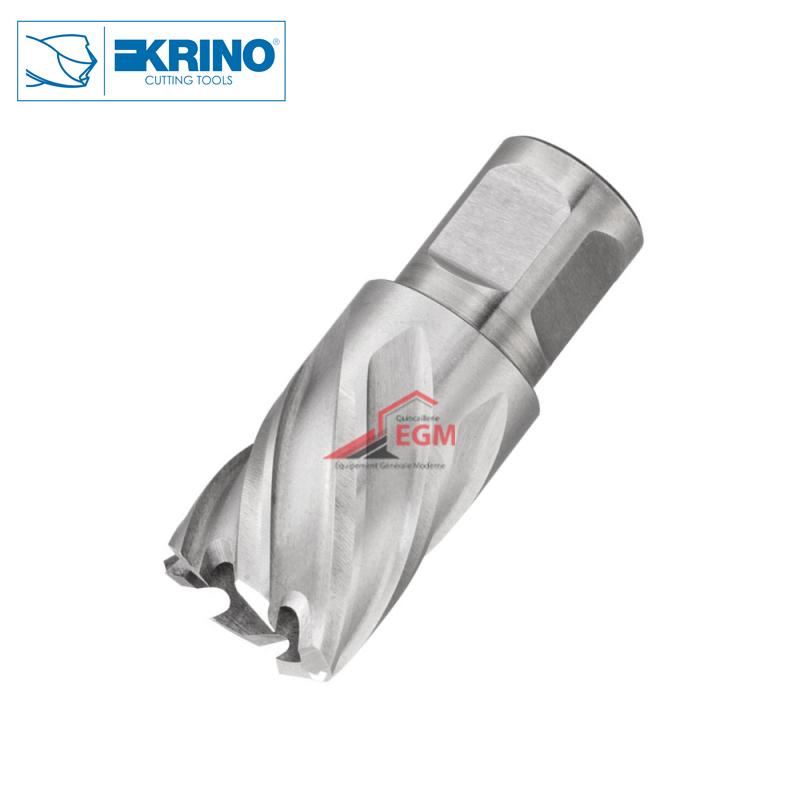 TREPANS ACIER HSS-G , L 40 MM , S.C , KRINO