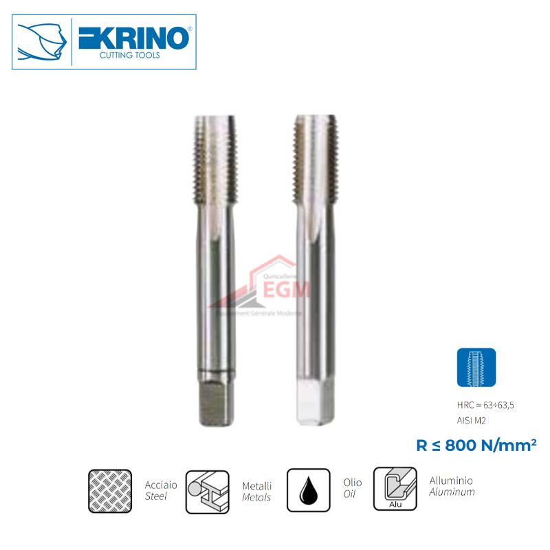 JEU DE 2 TARAUDS DIN2181 HSS-G BSF KRINO