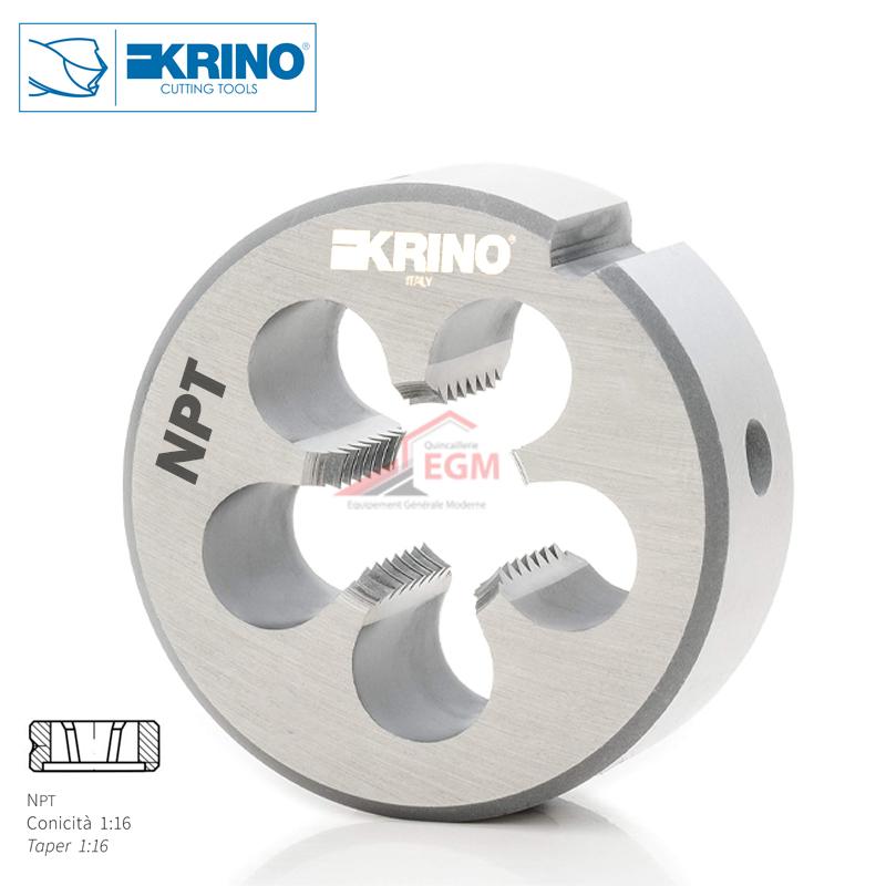 FILIERE RONDE CONIQUE NPT C.V KRINO