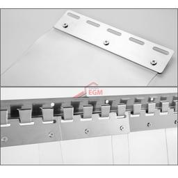 SUPPORT LANIERE EN INOX LONG 1.0 METRE - Image 2