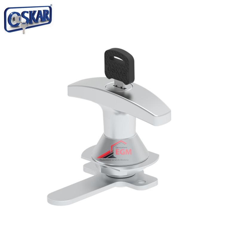 CREMONE A CLE POUR ARMOIR METALIQUE OSKAR