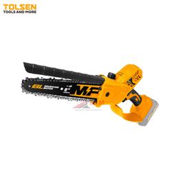 PACK MINI TRANCONEUSE A CHAINE 200MM AVEC SECATEUR JARDIN CHARGABLE 20V TOLSEN - Image 2