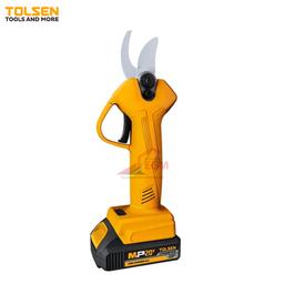 PACK MINI TRANCONEUSE A CHAINE 200MM AVEC SECATEUR JARDIN CHARGABLE 20V TOLSEN - Image 3