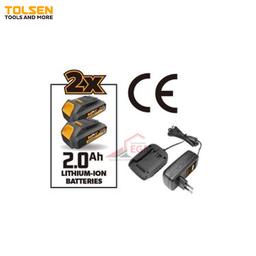 PACK MINI TRANCONEUSE A CHAINE 200MM AVEC SECATEUR JARDIN CHARGABLE 20V TOLSEN - Image 4