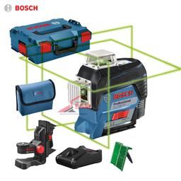 NIVEAU LASER VERT 3 LIGNE CHARGABLE 12V IP54 GLL 3-80CG BOSCH - Image 1
