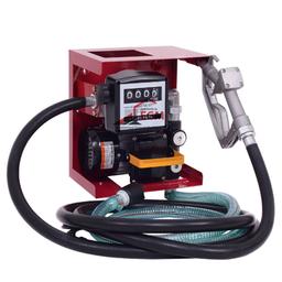 ELECTRO POMPE POUR TRANSFERT CARBURANT 220V AVEC FLEXIBLE ET PISTOLET - Image 1