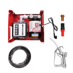 ELECTRO POMPE POUR TRANSFERT CARBURANT 220V AVEC FLEXIBLE ET PISTOLET - Image 2