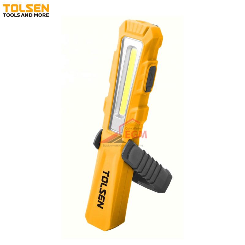 LAMPE DE POCHE LED RECHARGABLE USB 2W TOLSEN