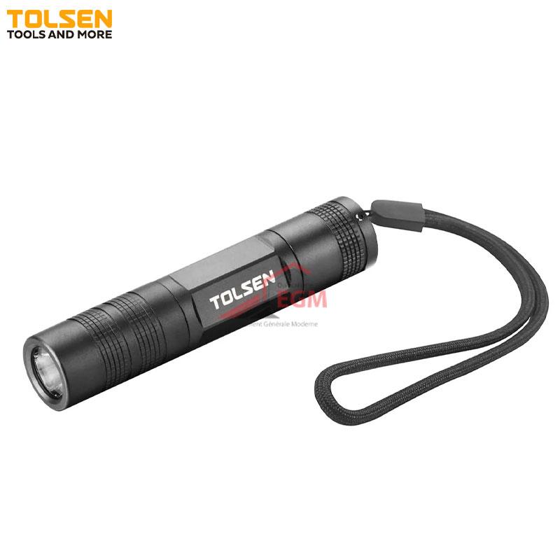 TORCHE DE POCHE EN ALUM & RESIST WATER LED 1W 50M TOLSEN